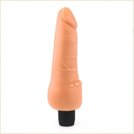 Vibrador Realista 20 cm - Pene de Cyberskin con Multi-velocidades