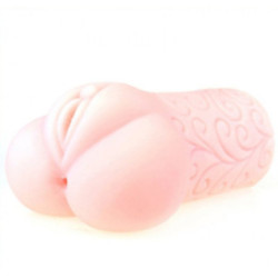 Masturbador Masculino Doble - Vagina + Ano - Cyberskin