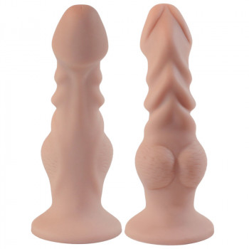Consoladores Fantasía - Dildo Fantasía Alien 19.6 cm - Consolador de Silicón - Ero-Ticas Sexshop