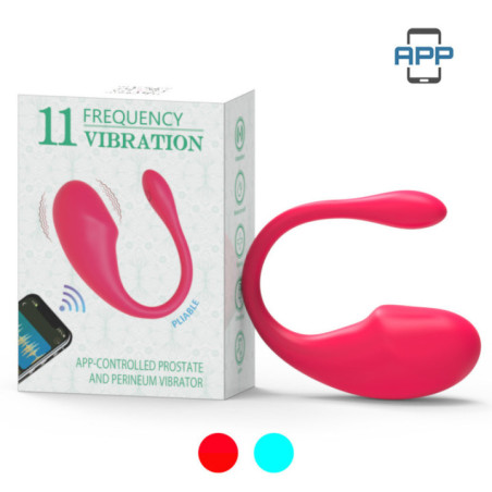 Moderno Vibrador Recargable con Control por medio de App