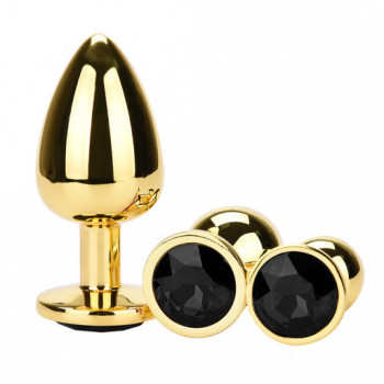Plug Anal de Acero Talla M...