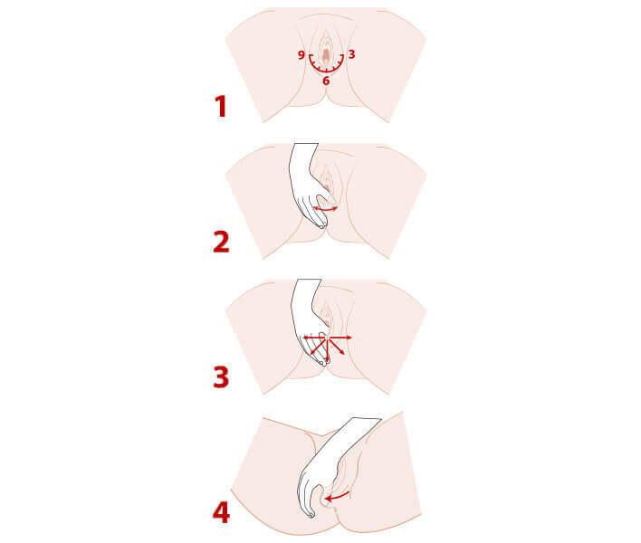 Masturbar el perineo